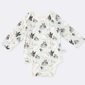New baby's long sleeved romper with bunnies 3-6 months